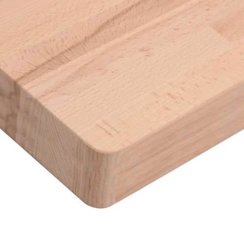 Stolna ploča 60x40x4 cm pravokutna od masivne bukovine - Prirodna 60 x 40 x 4 cm 1 Cijena