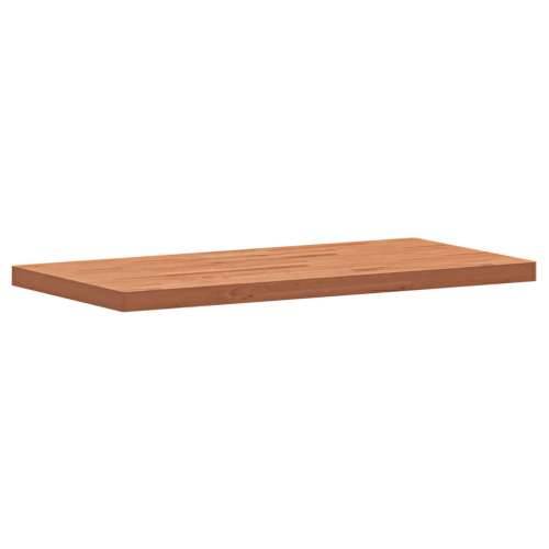 Stolna ploča 100x50x4 cm pravokutna od masivne bukovine - Smeđa 100 x 50 x 4 cm 1 Cijena