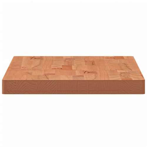 Stolna ploča 100x50x4 cm pravokutna od masivne bukovine - Smeđa 100 x 50 x 4 cm 1 Cijena