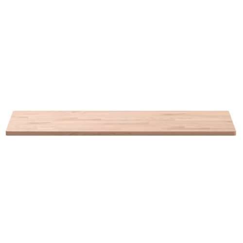 Stolna ploča 80x40x1,5 cm pravokutna od masivne bukovine - Prirodna 80 x 40 x 1.5 cm 1 Cijena
