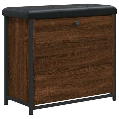 Klupa za cipele s preklopnom ladicom boja hrasta 62x32x56 cm - Smeđi hrast 62 x 32 x 56 cm Cijena