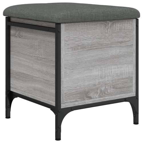 Klupa za cipele siva boja hrasta 42x42x45 cm konstruirano drvo - Sivi hrast sonoma 42 x 42 x 45 cm Cijena