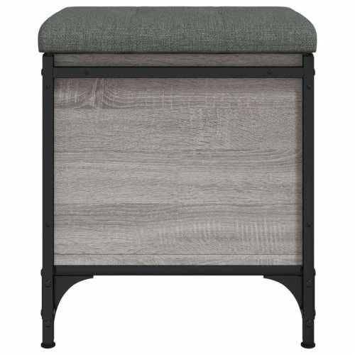 Klupa za cipele siva boja hrasta 42x42x45 cm konstruirano drvo - Sivi hrast sonoma 42 x 42 x 45 cm Cijena