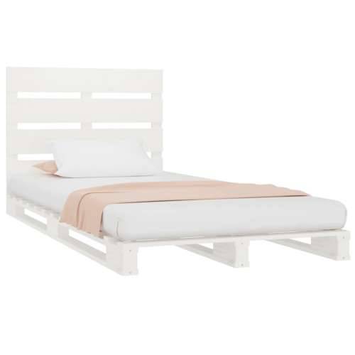 Okvir za krevet od borovine bijela 90x190 cm jednokrevetni - Bijela 90 x 190 cm Cijena