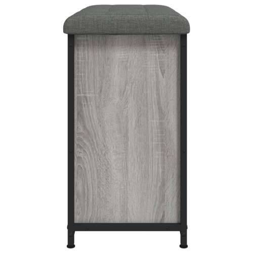 Klupa za cipele s preklopnom ladicom boja hrasta 62x32x56 cm - Sivi hrast sonoma 62 x 32 x 56 cm Cijena