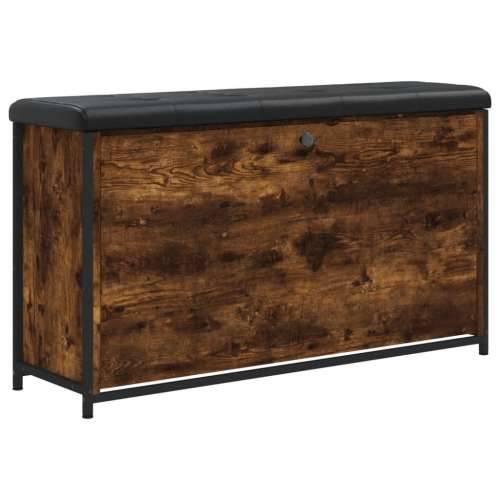 Klupa za cipele s preklopnom ladicom boja hrasta 102x32x56 cm - Dimljeni hrast 102 x 32 x 56 cm Cijena