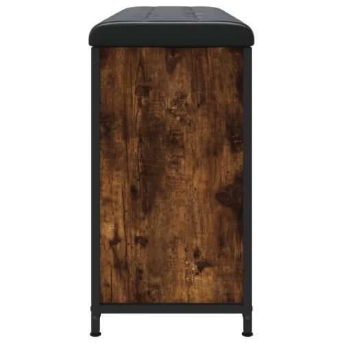 Klupa za cipele s preklopnom ladicom boja hrasta 102x32x56 cm - Dimljeni hrast 102 x 32 x 56 cm Cijena