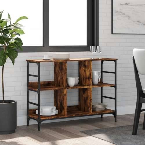 Komoda boja dimljenog hrasta 102x32x73,5 cm konstruirano drvo - Dimljeni hrast 1 73.5 cm Cijena