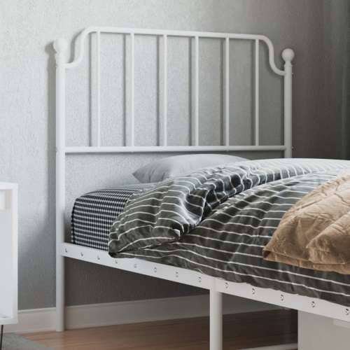 Metalno uzglavlje bijelo 90 cm - Bijela 90 cm 1 Cijena