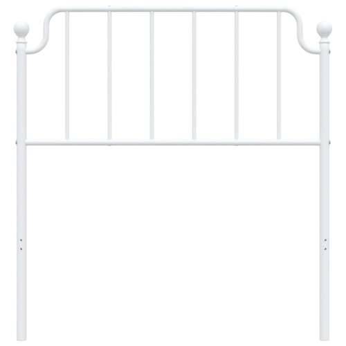 Metalno uzglavlje bijelo 90 cm - Bijela 90 cm 1 Cijena