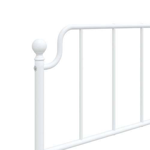Metalno uzglavlje bijelo 90 cm - Bijela 90 cm 1 Cijena