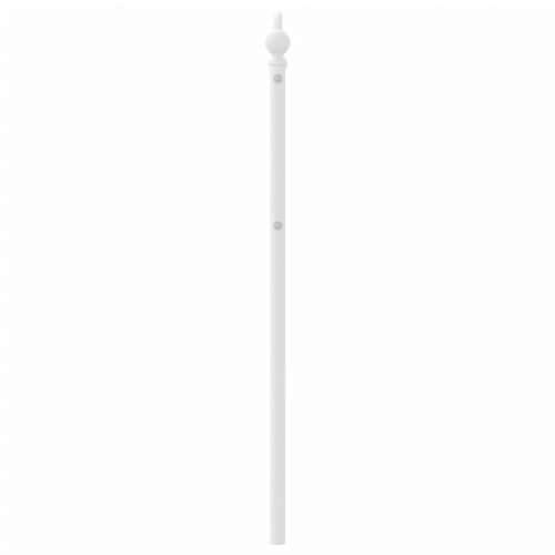 Metalno uzglavlje bijelo 107 cm - Bijela 107 cm 1 Cijena