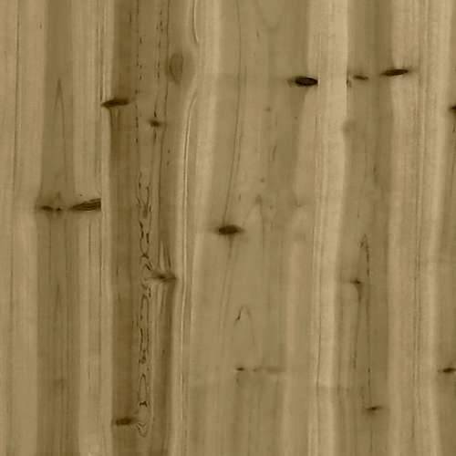 Vrtni tabure 120 x 80 cm od impregnirane borovine - Prirodno impregnirano 1 naslon za noge Cijena