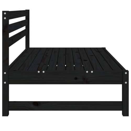 Srednja vrtne sofe 2 kom crne 120 x 80 cm od masivne borovine - Crna boja bora 1 Srednja sofa (2 kom) Cijena