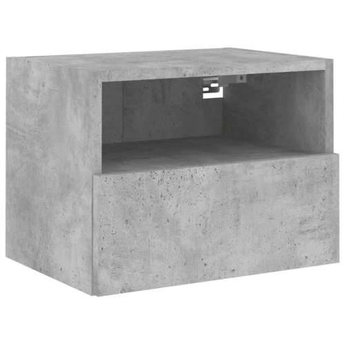 Zidni TV ormarići 2 kom siva boja betona 40 x 30 x 30 cm drveni - Beton siva 2 40 cm Cijena