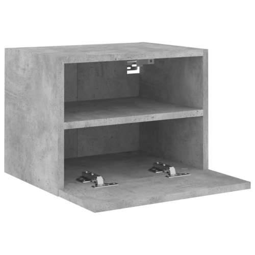 Zidni TV ormarići 2 kom siva boja betona 40 x 30 x 30 cm drveni - Beton siva 2 40 cm Cijena