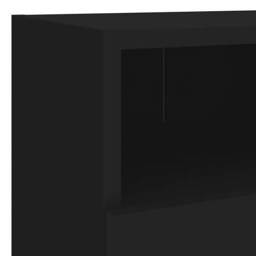 Zidni TV ormarići 2 kom crni 40 x 30 x 30 cm konstruirano drvo - Crna 2 40 cm Cijena