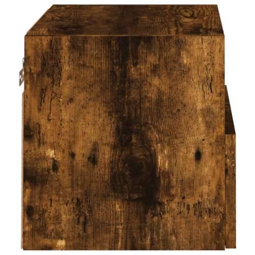 Zidni TV ormarić boja dimljenog hrasta 40 x 30 x 30 cm drveni - Dimljeni hrast 1 40 cm Cijena