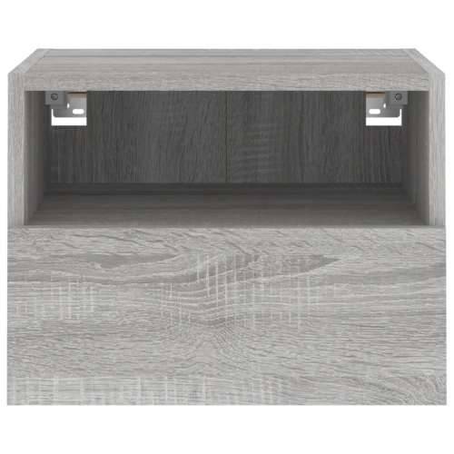 Zidni TV ormarić siva boja hrasta 40x30x30 cm konstruirano drvo - Sivi hrast sonoma 1 40 cm Cijena