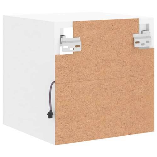 Zidni TV ormarić s LED svjetlima bijeli 30 x 28,5 x 30 cm - Bijela 1 30 cm Cijena