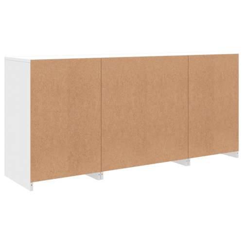 Komoda s LED svjetlima bijela 142,5 x 37 x 67 cm - Bijela 1 Cijena