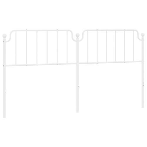 Metalno uzglavlje bijelo 193 cm - Bijela 193 cm 1 Cijena