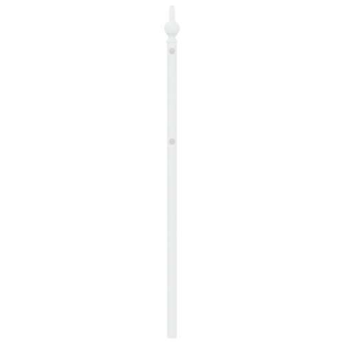 Metalno uzglavlje bijelo 193 cm - Bijela 193 cm 1 Cijena