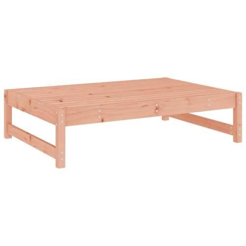 Vrtni tabure 120 x 80 cm od masivnog drva duglazije - Prirodni douglas 1 naslon za noge Cijena