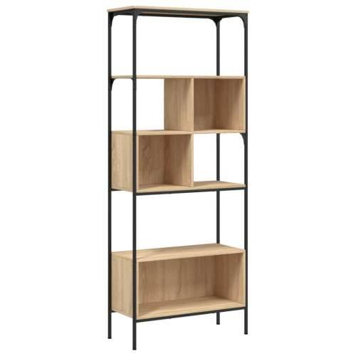 Regal za knjige s 5 razina boja hrasta 76x33x188,5 cm drveni sonoma hrast 1 Cijena