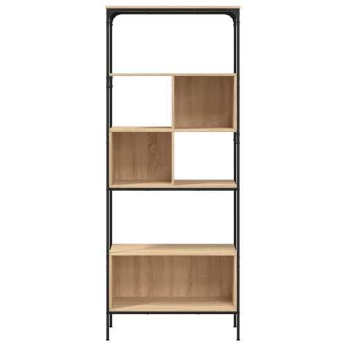 Regal za knjige s 5 razina boja hrasta 76x33x188,5 cm drveni sonoma hrast 1 Cijena