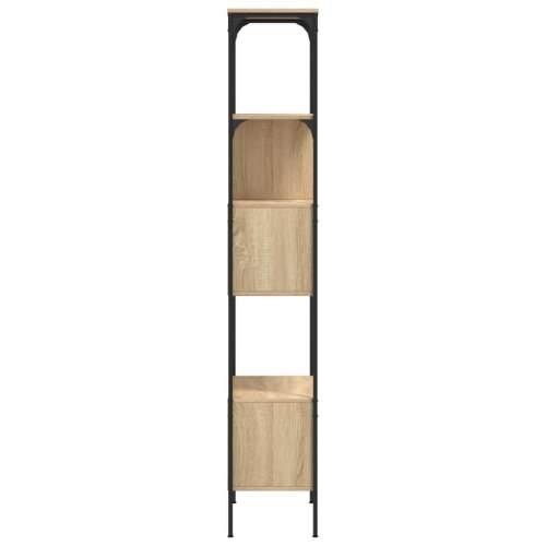 Regal za knjige s 5 razina boja hrasta 76x33x188,5 cm drveni sonoma hrast 1 Cijena