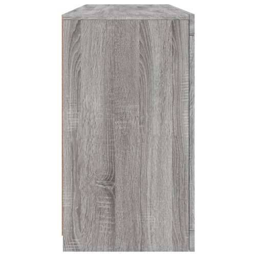 Komoda s LED svjetlima boja sivog hrasta 142,5x37x67 cm - Sivi hrast sonoma 1 Cijena