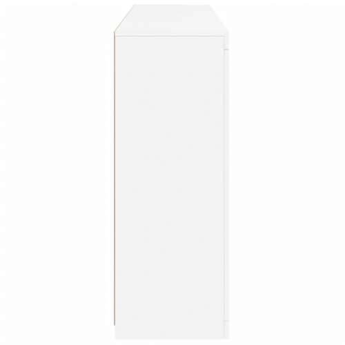 Komode s LED svjetlima 3 kom bijele od konstruiranog drva - Bijela 3 Cijena