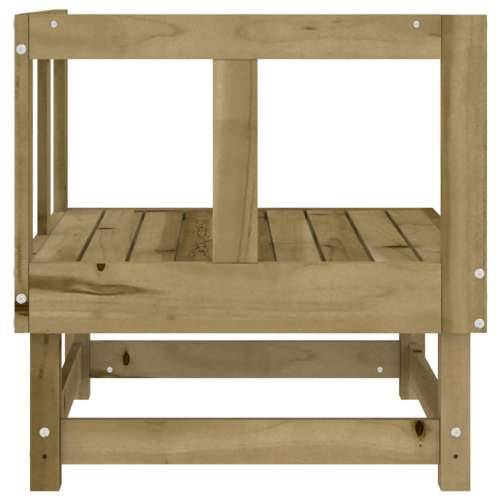 Kutne vrtne sofe 2 kom od impregnirane borovine - Prirodno impregnirano 1 Kutna sofa (2 kom) Cijena