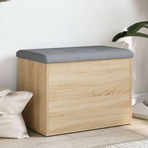 Klupa za pohranu boja hrasta 62x42x45 cm od konstruiranog drva - sonoma hrast 62 x 42 x 45 cm Cijena