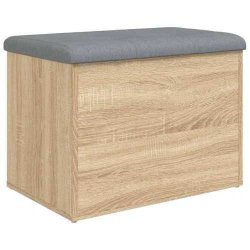 Klupa za pohranu boja hrasta 62x42x45 cm od konstruiranog drva - sonoma hrast 62 x 42 x 45 cm Cijena