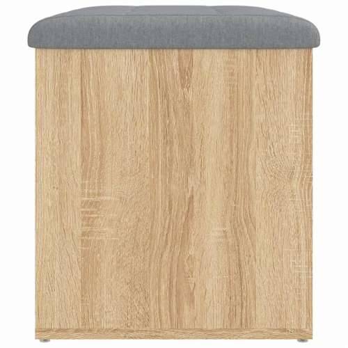 Klupa za pohranu boja hrasta 62x42x45 cm od konstruiranog drva - sonoma hrast 62 x 42 x 45 cm Cijena