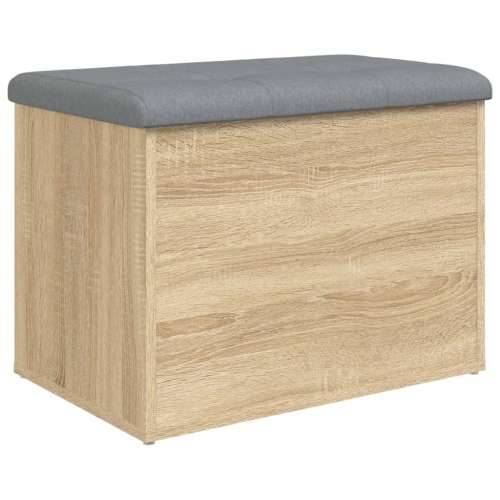 Klupa za pohranu boja hrasta 62x42x45 cm od konstruiranog drva - sonoma hrast 62 x 42 x 45 cm Cijena