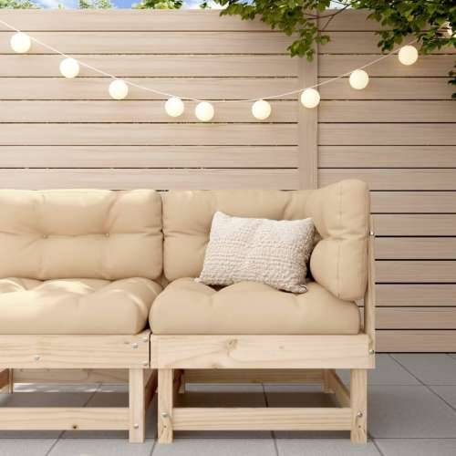 Kutna vrtna sofa od masivne borovine - Prirodna boja bora 1 kutna sofa Cijena