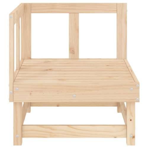 Kutna vrtna sofa od masivne borovine - Prirodna boja bora 1 kutna sofa Cijena