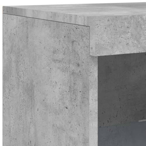 Komoda s LED svjetlima siva boja betona 41x37x100 cm - Beton siva 1 Cijena