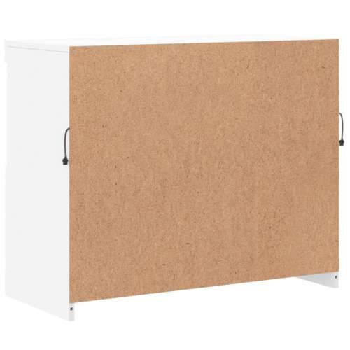 Komoda s LED svjetlima bijela 81x37x67 cm - Bijela 1 Cijena