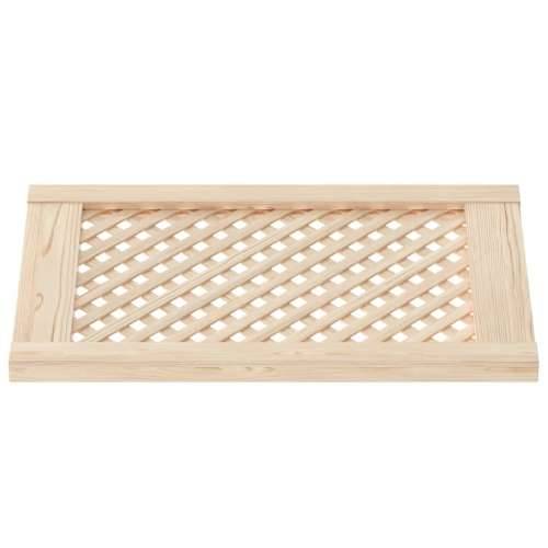 Vrata za ormarić rešetkasti dizajn 2 kom 39,5x61,5 cm borovina - 39.5 x 61.5 cm 2 Cijena