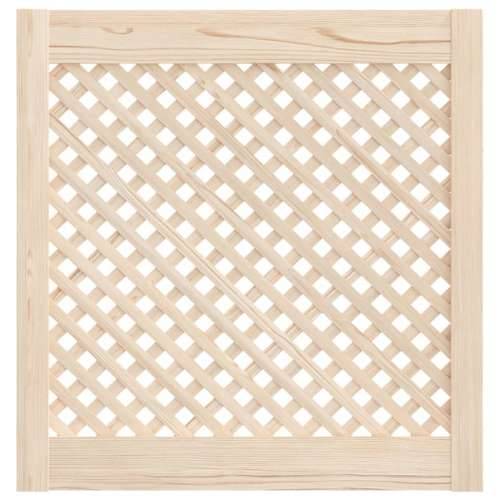 Vrata za ormarić rešetkasti dizajn 2 kom 59,5x61,5 cm borovina - 59.5 x 61.5 cm 2 Cijena