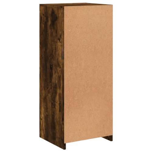 Komoda s LED svjetlima boja dimljenog hrasta 41x37x100 cm - Dimljeni hrast 1 Cijena