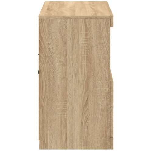 Komoda s LED svjetlima boja hrasta sonome 81x37x67 cm - sonoma hrast 1 Cijena