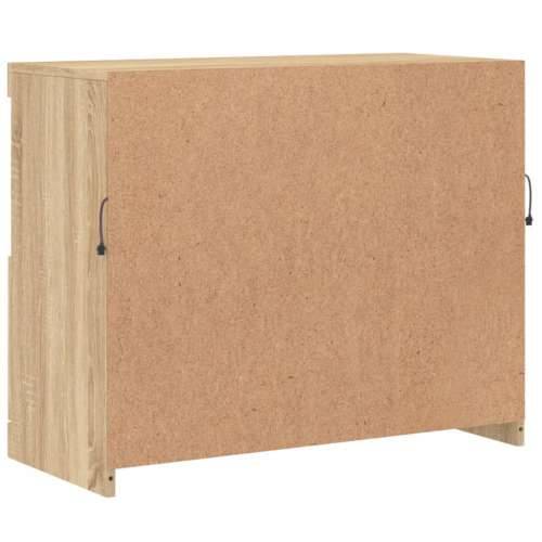 Komoda s LED svjetlima boja hrasta sonome 81x37x67 cm - sonoma hrast 1 Cijena