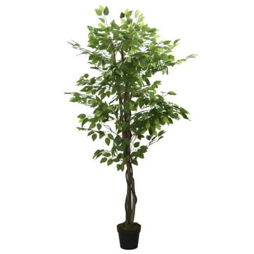 Umjetno stablo fikusa 1008 listova 180 cm zeleno - 180 cm 1 Cijena