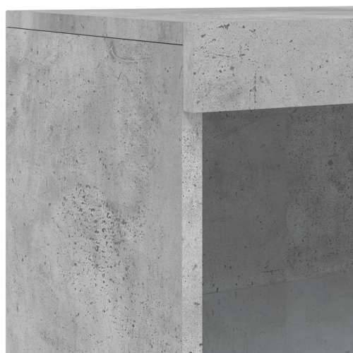 Komoda s LED svjetlima siva boja betona 60,5x37x100 cm - Beton siva 1 Cijena