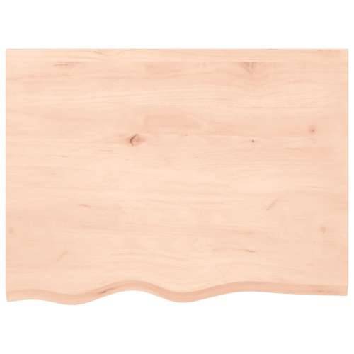 Kupaonska radna ploča 80x60x(2-4) cm netretirano masivno drvo - Prirodna 80 x 60 x 4 cm Cijena